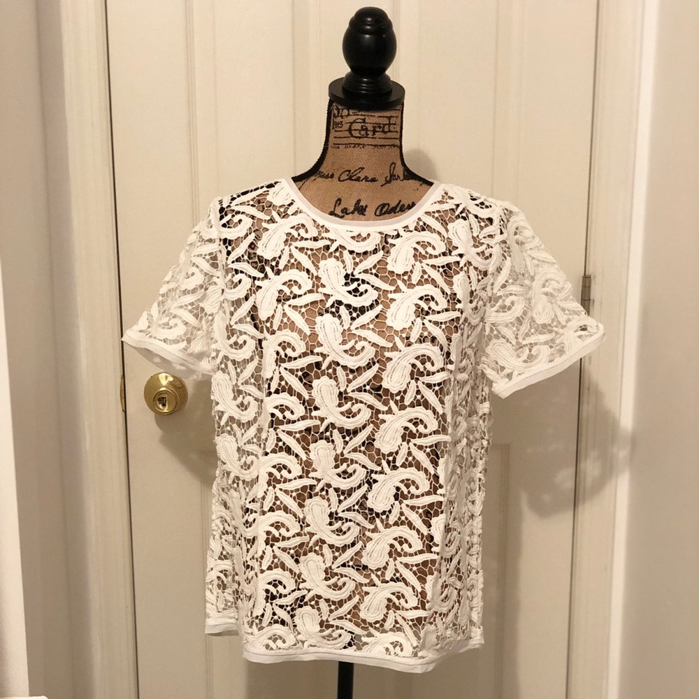 Lace Top from LOFT